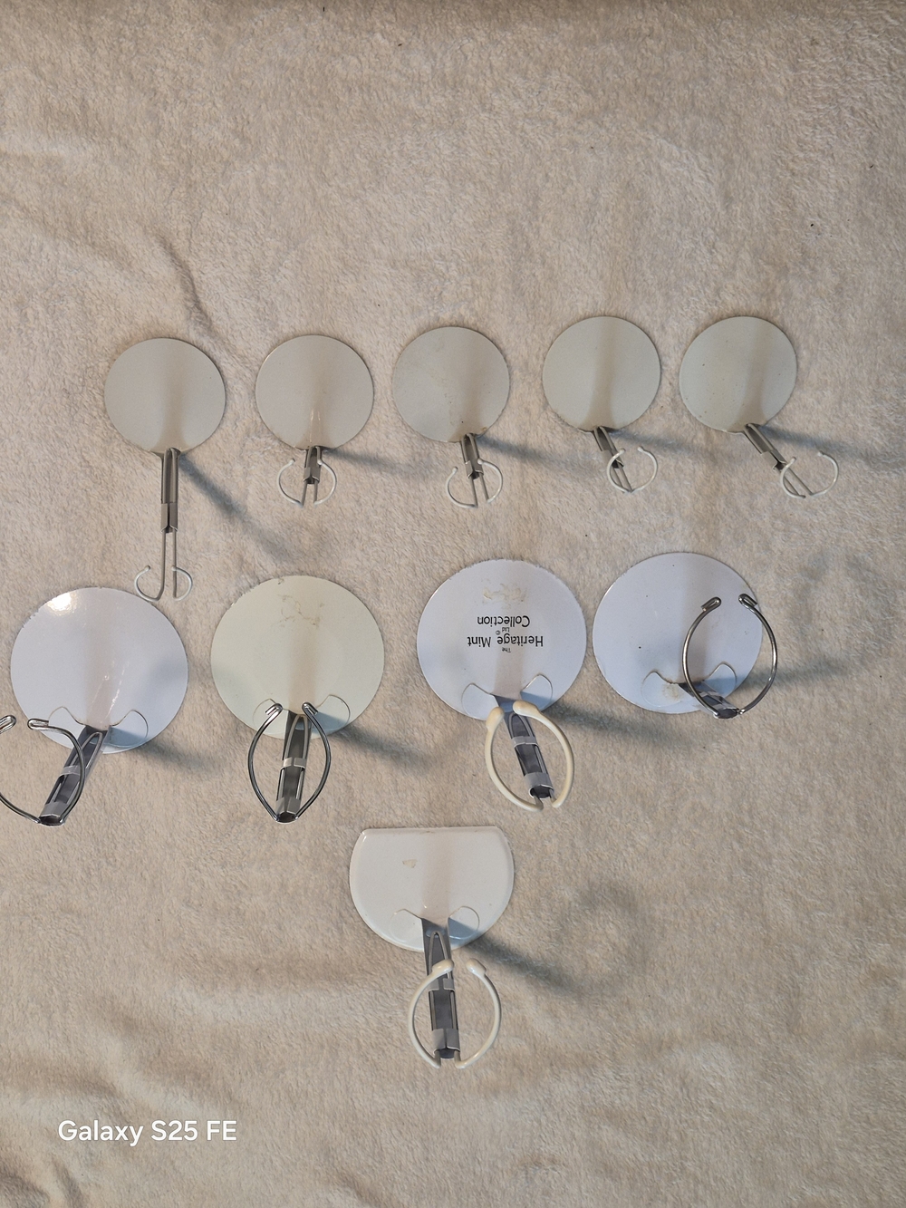 Set of 10 Adjustable Metal Doll Stands Heritage Mint Collection Display